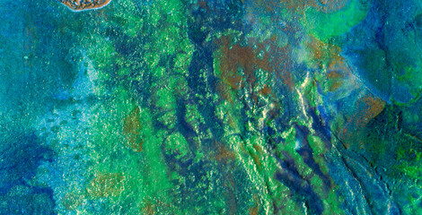 Colors and Textures Forming a Vivid and Dynamic Background