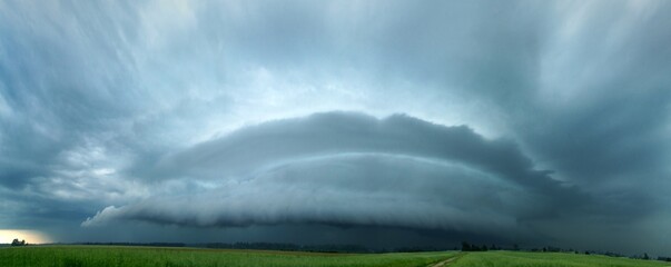 Storms During Summertime , supercell mesocyclone