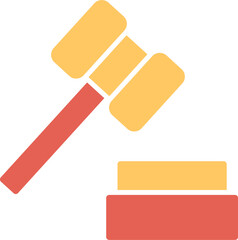 Gavel Vector Icon