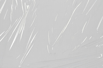 Plastic Surface Bag Pack Box Transparent Case Texture Overlay Effect Mockup Template