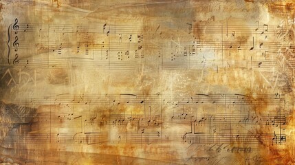 Music-themed background