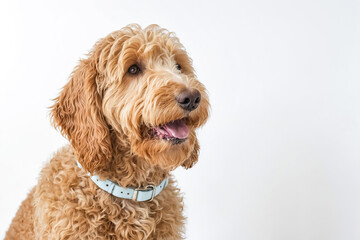 Fototapeta premium Happy Dog with Tongue Out