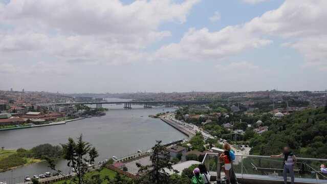 Istanbul Piyer Loti Landscape View 