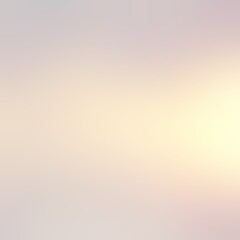 Obraz premium Pastel lavender color morning sky and yellow diffused light of sunrise illustration. Delicate empty blur background.
