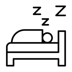 Sleeping icon