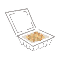 納豆　パック　食べ物
