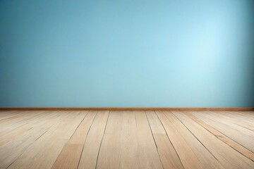 empty room with wooden floor