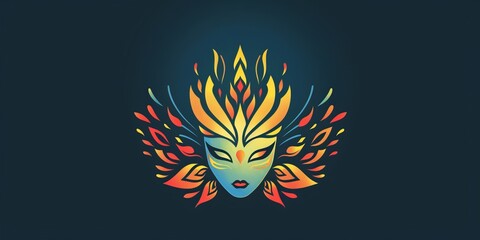 Obraz premium Minimalistic symbol for logo design