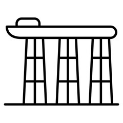 Marina bay sands icon