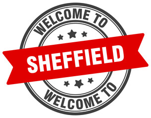 Welcome to Sheffield stamp. Sheffield round sign