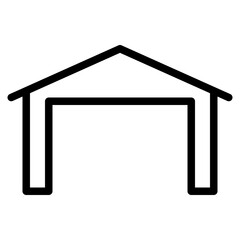 Fototapeta premium garage icon