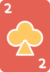 Clubs Card Vector Icon