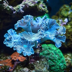 Obraz premium blue corals.