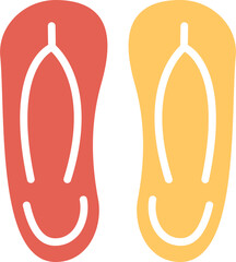 Slippers Vector Icon