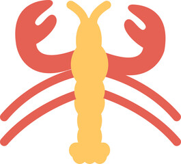 Lobster Vector Icon