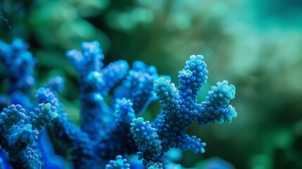 Fototapeta premium blue corals.