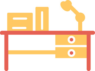 Desk Vector Icon