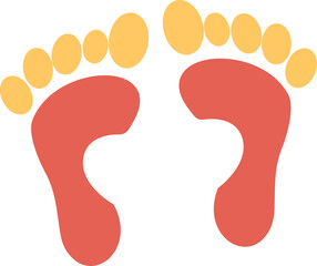 Foot X-ray Vector Icon