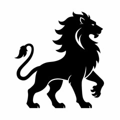 A vector logo Lion vector  silhouette