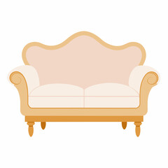 La Chance Borghese Sofa on white background
