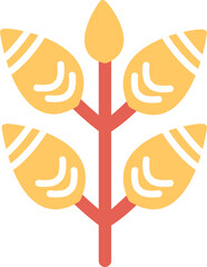 Barley Vector Icon