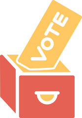 Giving Vote Vector Icon