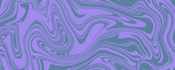 Abstract colorful retro style groovy psychedelic background banner