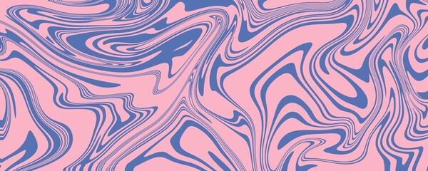 Abstract colorful retro style groovy psychedelic background banner
