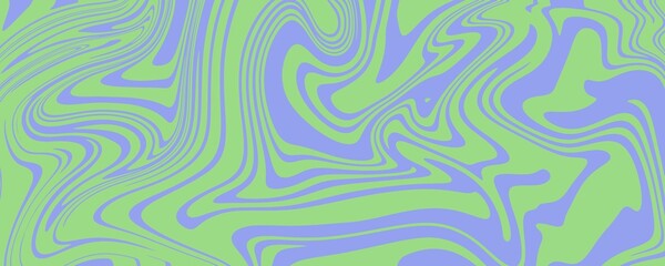 Abstract colorful retro style groovy psychedelic background banner