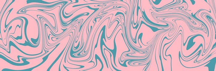 Abstract colorful retro style groovy psychedelic background banner