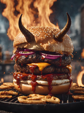 hamburger Devil