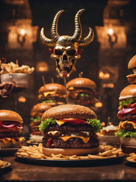 hamburger Devil