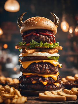 hamburger Devil