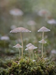 Fototapeta premium mushroom in the woods