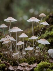 Fototapeta premium mushroom in the forest