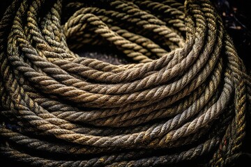Obraz premium coil of rope