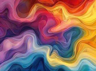Fototapeta premium Colorful liquid background
