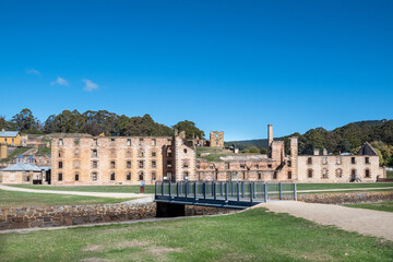 Obraz premium The Penitentiary at Port Arthur Historic Site, Tasmania, Australia