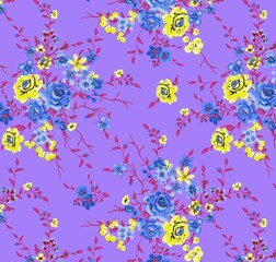 Naklejka premium floral pattern