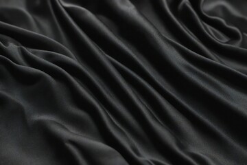 Fototapeta premium black satin background