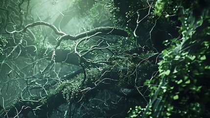 Obraz premium The Birth of Virtual Realities: Witness the Digital Revolution