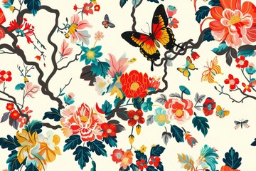 Beautiful seamless pattern	