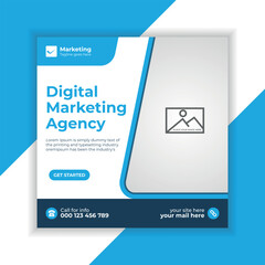 Digital Marketing Agency Social Media Post Design