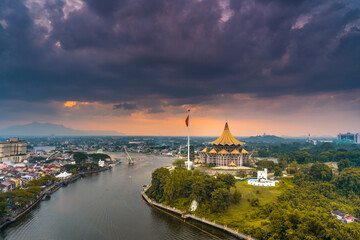 panorama of the city