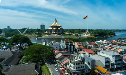view of the city
