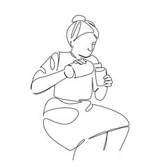 woman drinking wine alcohol