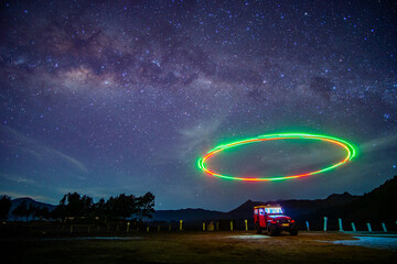 starry night sky