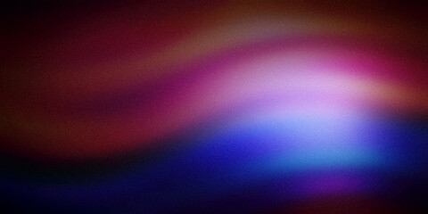 This abstract background features a rich blend of warm and cool tones, with flowing gradients in shades of red, purple, and blue. The colors transition smoothly, creating a harmonious visual effect