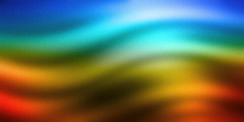 Dynamic multicolor gradient background blending blue, green, yellow, and red hues. Ideal for adding a vibrant, energetic feel to digital designs, modern websites, and creative projects