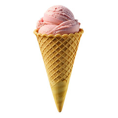 Isolated Ice Cream Cone PNG with No Background